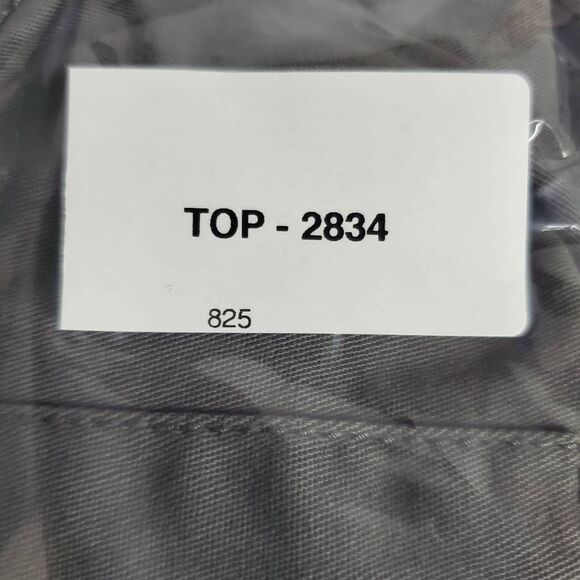 Tinsel Utility Vest Women’s Size S Gray Cargo Pocket Sleeveless Zip Front - Picture 6 of 6